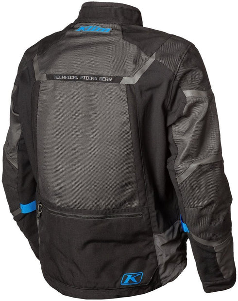 BAJA S4 JACKET BLACK - KINETIK BLUE